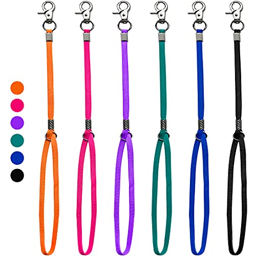 Pet Dog Grooming Loop, Nylon Restraint Noose Adjustable Fixed Dog Cat Safety Tether Straps Dog Grooming Supplies for Pet Grooming Table Bathtub - 6 Pack / 6 Color