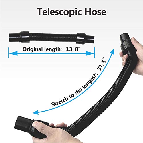 Gforest Pet Vacuum Grooming Brush Hair Shedding Deshedding Attachment Tool Kit Great for Dogs and Cats