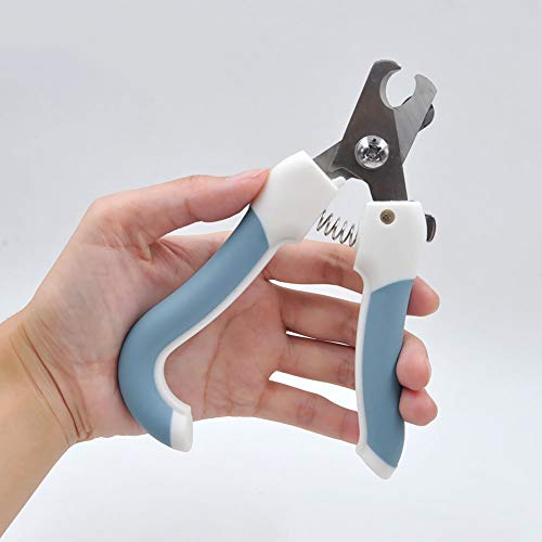 Hellomamma Dog Nail Clippers Cat Claw Trimmer Pet Toenail Cutter Blade Razor Grooming Tool with Nail File for Rabbit Bird Pigs Ferret