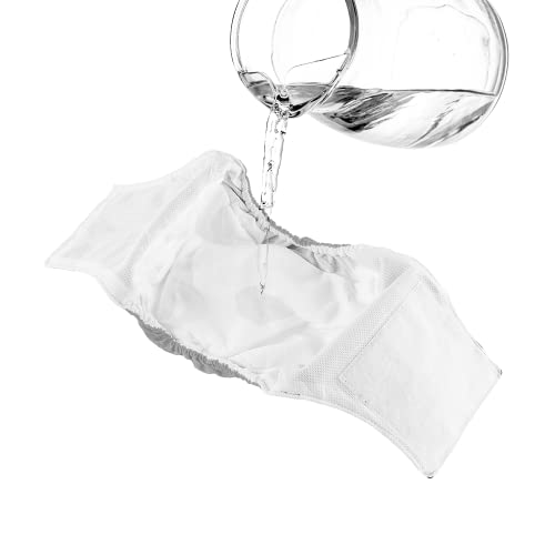 Pet Parents Premium Washable Dog Belly Band (3pack) of Male Dog Diapers, Color: Natural, Size: Large Dog Wraps