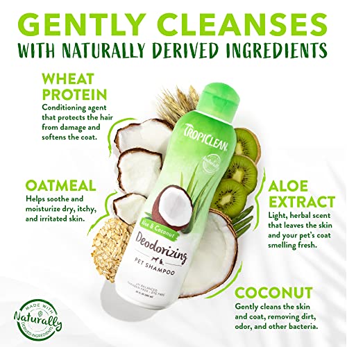 TropiClean Cat & Dog Shampoo & Conditioner, A Pet Wash Range for All Needs 20 Ounces