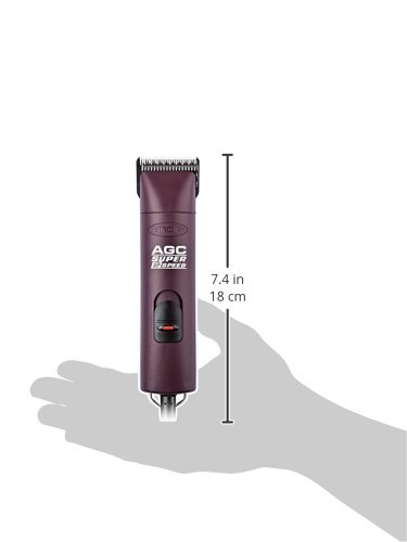 Andis UltraEdge Super 2-Speed Detachable Blade Clipper, Professional Animal/Dog Grooming, Frustration Free Packaging, AGC2 (22685)