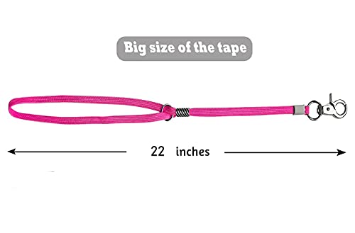 Pet Dog Grooming Loop, Nylon Restraint Noose Adjustable Fixed Dog Cat Safety Tether Straps Dog Grooming Supplies for Pet Grooming Table Bathtub - 6 Pack / 6 Color