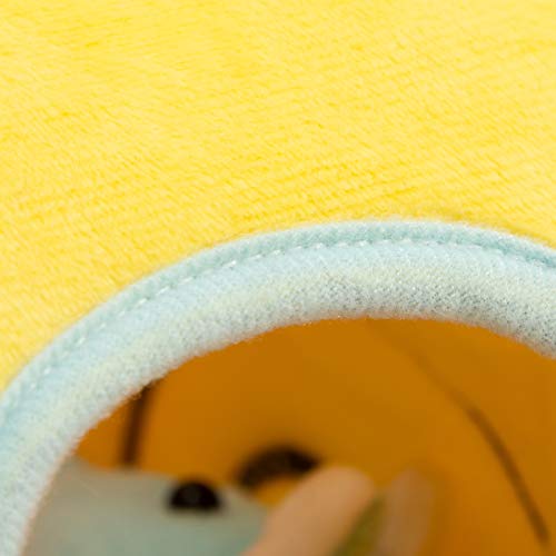 Hollypet Designed Interactive Squeaky Puzzle Plush Hide and Seek Dog Puppy Toy, Sea Animals