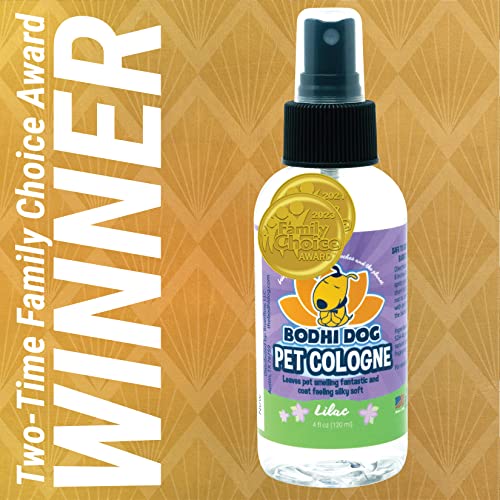 Bodhi Dog Natural Pet Cologne | Premium Scented Perfume Body Spray for Dogs and Cats | Clean and Fresh Scent | Natural Conditioning Qualities | Made in USA