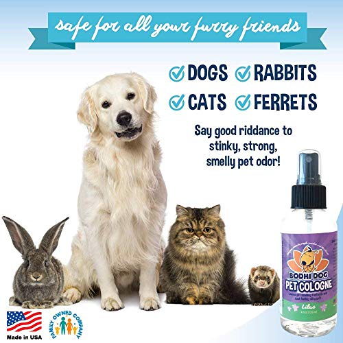 Bodhi Dog Natural Pet Cologne | Premium Scented Perfume Body Spray for Dogs and Cats | Clean and Fresh Scent | Natural Conditioning Qualities | Made in USA