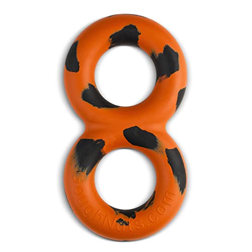 Goughnuts - Virtually Indestructible Dog Pull Toy, Durable and Guaranteed for Tug of War with Medium and Large Dogs - Rubber for Aggressive Power Chewers Like Pit Bulls, Labs, and German Shepherds