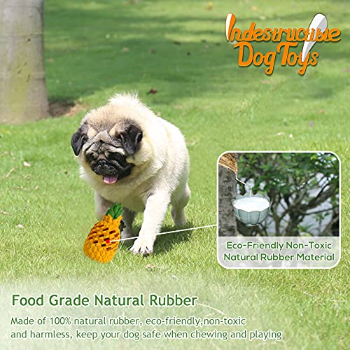 M.C.works Puppy Chew Toys, Dog Chew Toys for Average Chewer, Tough Dog Dental Chews Toy, Indestructible Dog Toys for Small Dogs, 5-30 Pounds, Food Grade Puppy Pet Toys, XSmall