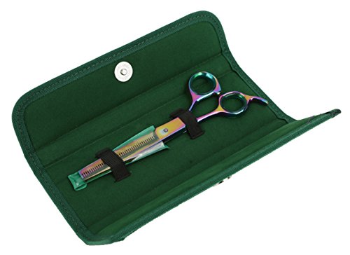 Rainbow 6.5 Inch Dog Thinning Shears for Grooming Professional -42 Teeth â Grooming Blending Shears Dog Grooming for Masterful Grooming Artistry - Create Flawless Finishes with Precision and Style