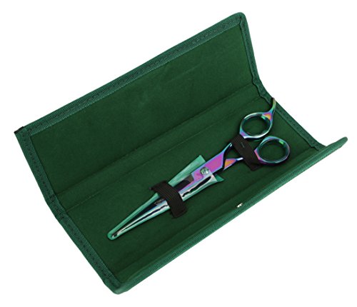Dog Hair Scissors for Grooming - 7.5 Inch Straight Rainbow - Beautiful - Comfortable - Ergonomic - Professional - Durable - Sharp - Dog Hair Cutting Scissors for Grooming - Sheers for Dog Grooming