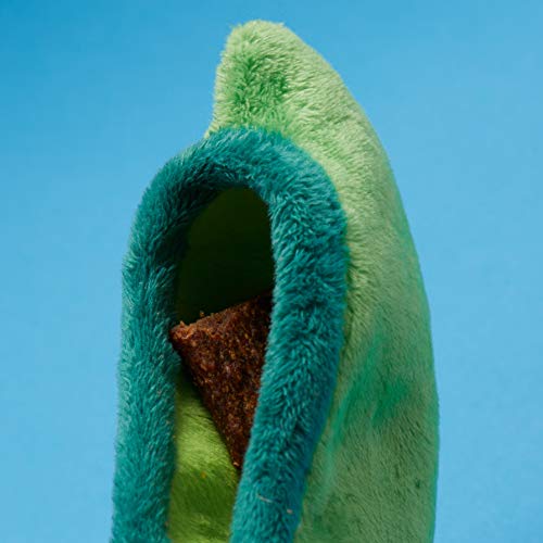 BarkBox Dog Squeak Toys | 2-in-1 Interactive Toys for Chewers | Durable Tug and Fetch Toys | Stuffed Plush Toys and Balls for Small/Medium/Large Dogs | Peas in The Pod (Medium/Large)