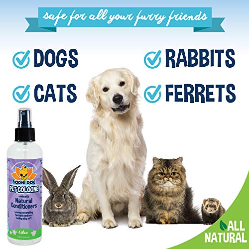Bodhi Dog Natural Pet Cologne | Premium Scented Perfume Body Spray for Dogs and Cats | Clean and Fresh Scent | Natural Conditioning Qualities | Made in USA