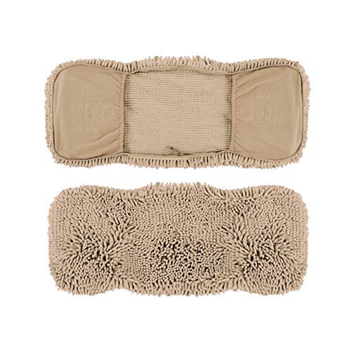 Tuff Pupper Large Dog Shammy Towel | Ultra Absorbent | Durable 35 x 15 Size for Dogs of All Breeds | Quick Drying Chenille Fabric | Designed for Indoor and Outdoor Use | Machine Washable