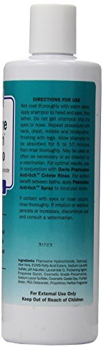 Davis Pramoxine Anti-Itch Dog and Cat Shampoo, 12-Ounce