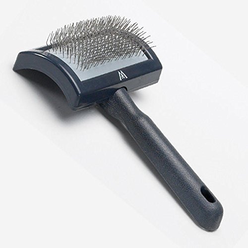 Slicker Brushes for Dog Grooming Professionals Curved Plastic Tool - Choose Size(Large)