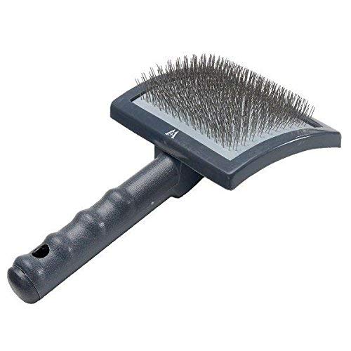 Slicker Brushes for Dog Grooming Professionals Curved Plastic Tool - Choose Size(Large)