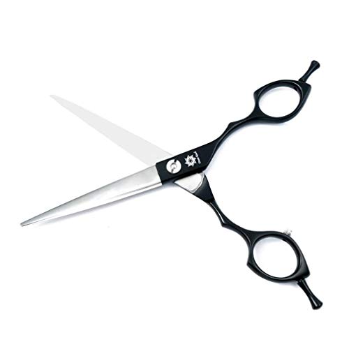 Dream Reach 6.5 Inch Twin Tail Black Pet Grooming Scissors Dog Hair Cutting Shears with Bag (Cutting Scissor)