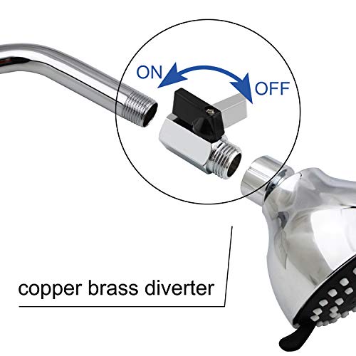 Pets Shower Attachment, Quick Connect on Tub Spout w/ Front Diverter, Ideal for Bathing Child, Washing Pets and Cleaning Tub