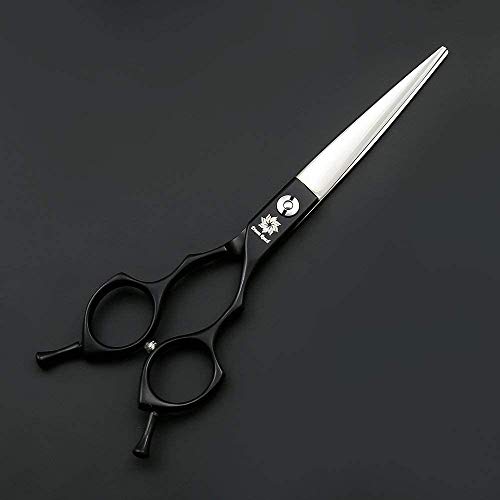 Dream Reach 6.5 Inch Twin Tail Black Pet Grooming Scissors Dog Hair Cutting Shears with Bag (Cutting Scissor)