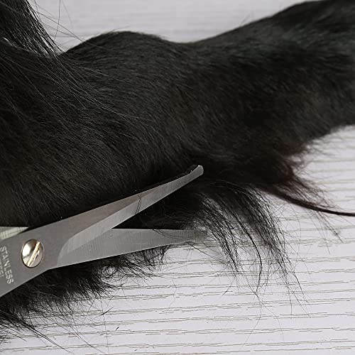 Chi-buy Pet Grooming Scissors For Dogs and Cats, With Safety Round Blunt Tips Stainless Steel Dog Grooming Scissors Kit, Home Professional Pet Grooming Tools -For Large & Small Animals