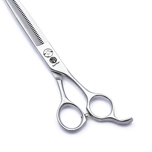 6.5" European Style Silver Pet Grooming Scissors, Dog Thinning Shear, Puppy Grooming Tools for Professional Pet Groomer