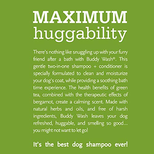 Buddy Wash Dog Shampoo & Conditioner for Dogs with Botanical Extracts and Aloe Vera