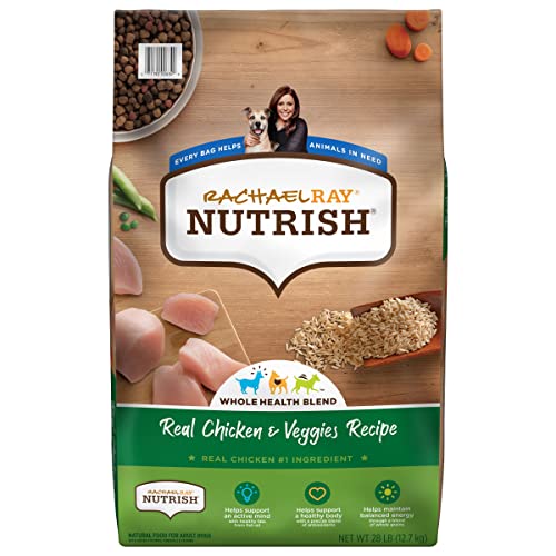 Rachael Ray Nutrish Dry Dog Food, Chicken & Veggies Recipe