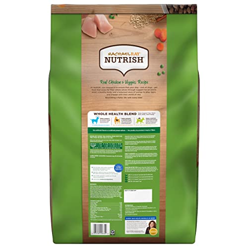 Rachael Ray Nutrish Dry Dog Food, Chicken & Veggies Recipe