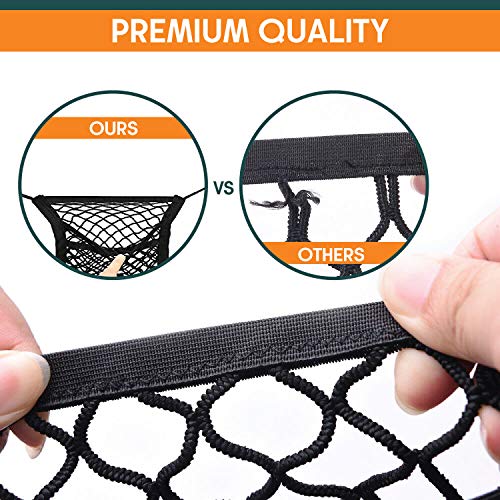 3-Layer Dog Car Barrier: Elastic, Stable & Multifunctional