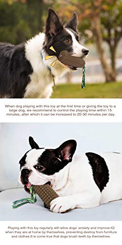 USWT Dog Squeaky Corn Toys Puppy Toy Dogs Supplies Doggy Chew Cotton Rope Molar Toothbrush Teeth Cleaning Durable New Material