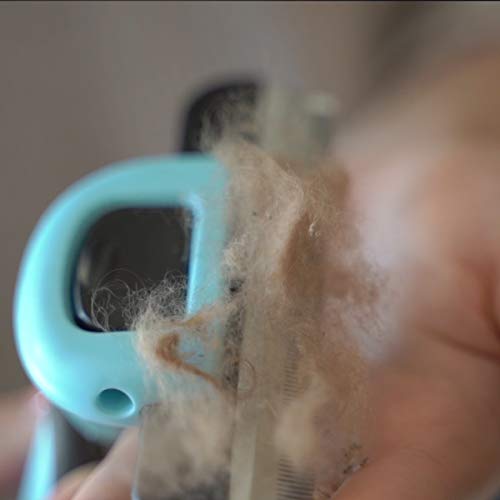 petgle Dog Brush and Cat Brush Effectively Reduces Shedding Professional Grooming Brush and Deshedding Tool for Dogs and Cats