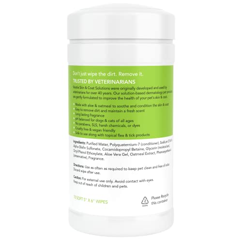 Nootie W7010 70 Ct Cucumber/Melon Waterless Shampoo Wipes