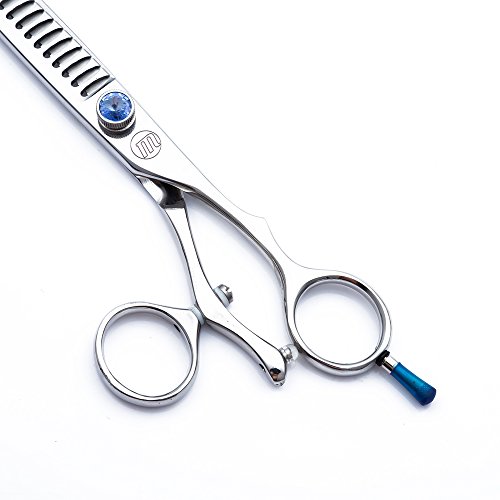 Moontay 7.5 inch Professional Dogs Grooming Chunker Scissors, Pets Cat Grooming Thinning Blending Shears (7.5 inch)