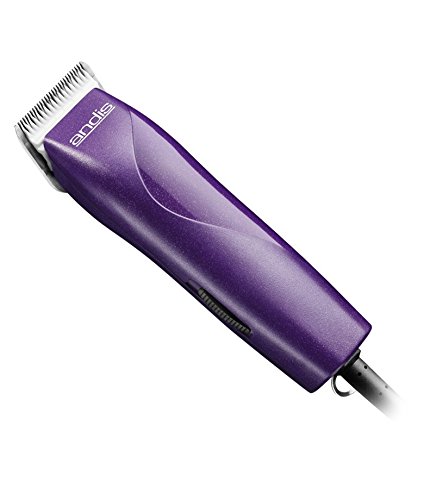 Andis (Pet) 22690 EasyClip Pro-Animal 7-Piece Detachable Blade Clipper Kit,Purple