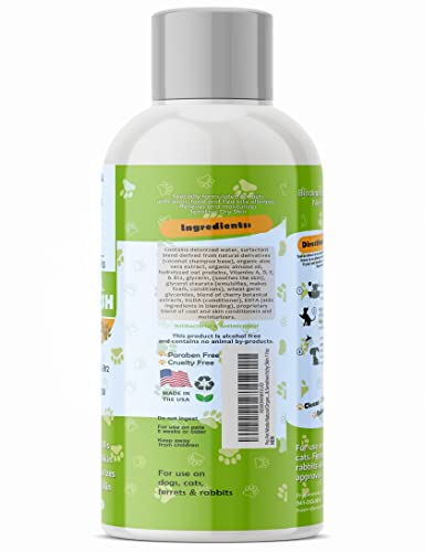 Pro Pet Works All Natural & Organic Oatmeal Puppy/Pet Shampoo + Conditioner-Hypoallergenic and Soap Free Blend with Almond Oil for Allergies & Sensitive Skin-17oz (1pk)