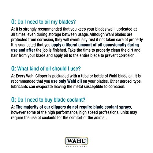 Wahl Professional Animal Adjustable Blade Set for Wahl's Pro Ion, Iron Horse, Show Pro Plus, U-Clip, and Deluxe U-Clip Pet, Dog, and Horse Clippers