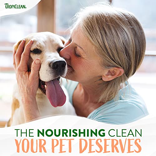 Tropiclean Papaya and Coconut Luxury 2-in-1 Pet Shampoo and conditioner, 20oz