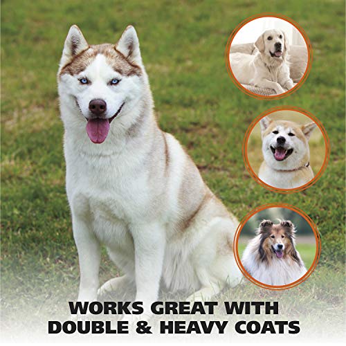 Wahl 858408 Double-sided Shedding Blade, Orange/white