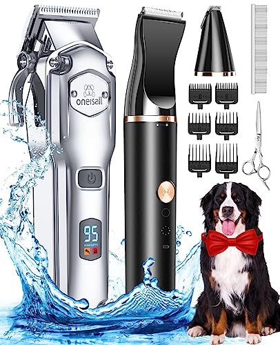 Heavy Duty Dog Grooming Kit: Cordless & Waterproof