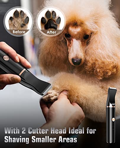 Heavy Duty Dog Grooming Kit: Cordless & Waterproof