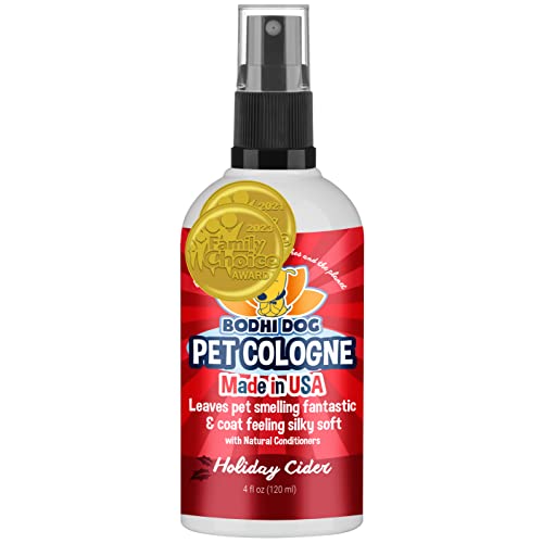 Bodhi Dog Natural Pet Cologne | Premium Scented Perfume Body Spray for Dogs and Cats | Clean and Fresh Scent | Natural Conditioning Qualities | Made in USA