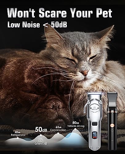 Heavy Duty Dog Grooming Kit: Cordless & Waterproof