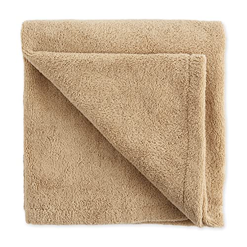 Bone Dry Embroidered Pet Towel, 44 x 27.5", Taupe