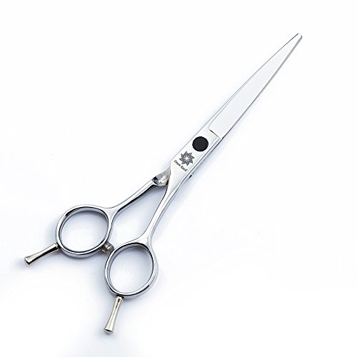 6/7 Inch Pet Scissors Dog Grooming Shears Set Straight/Curved/Thinning/Chunker Shears Grooming Comb-Twin Tail Animals Hair Cutting Tools Kit