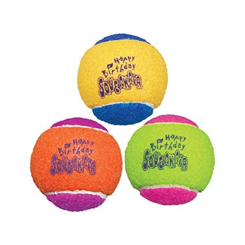 KONG Squeakair Birthday Balls - Premium Dog Toy