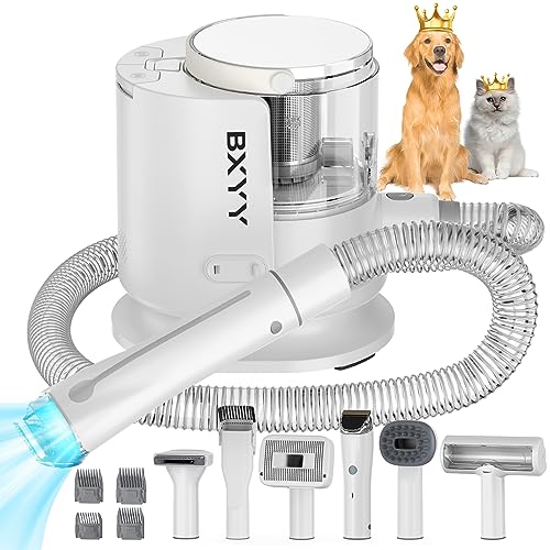 Pet Hair Grooming Kit with Vacuum Suction