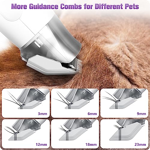 Pet Grooming Kit & Dog Hair Vacuum