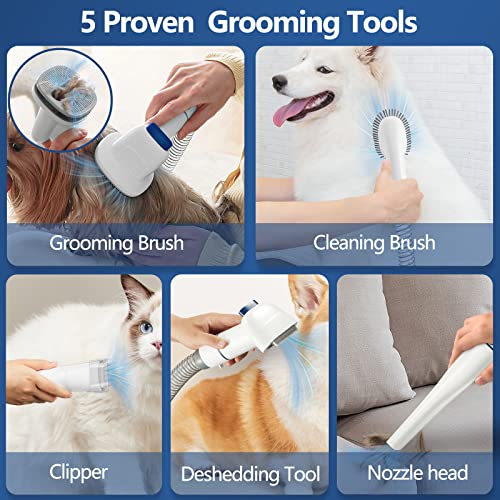 RyRot Vacuum & Grooming Kit for Shedding Dogs