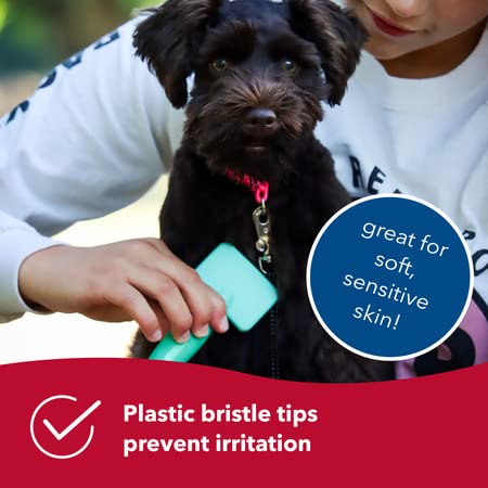 Coastal Pet - Li'l Pals - Dog Slicker Brush with Coated Tips - Dog Grooming Supplies