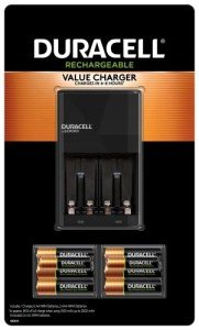 Duracell Ion Speed 1000 Battery Charger with Batteries